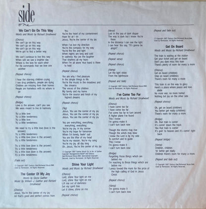 The Richard Smallwood Singers : Textures (LP, Album)