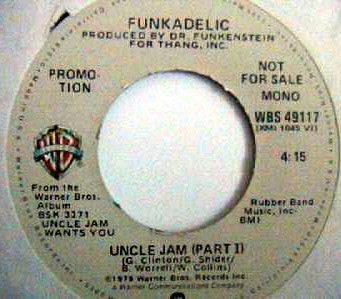 Funkadelic : Uncle Jam (7", Single, Promo)