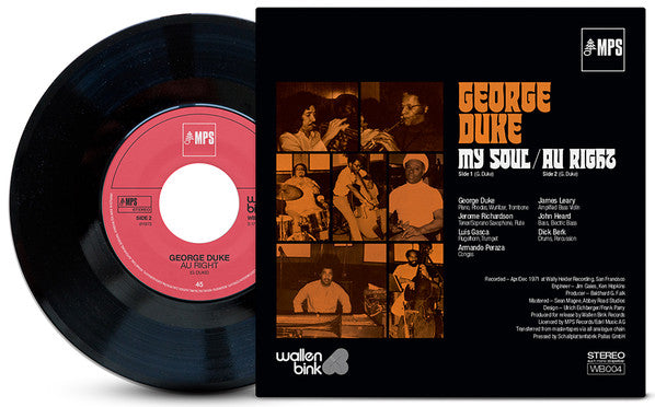 George Duke : My Soul / Au Right (7", Single, Ltd)