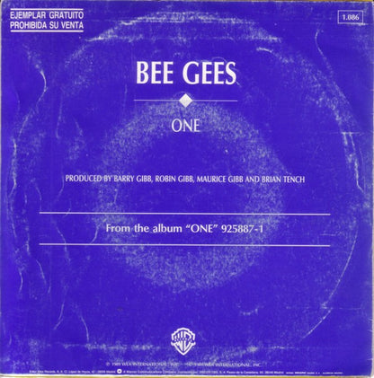 Bee Gees : One (7", Single, Promo)