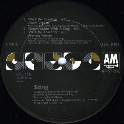 Sting : We'll Be Together (12")