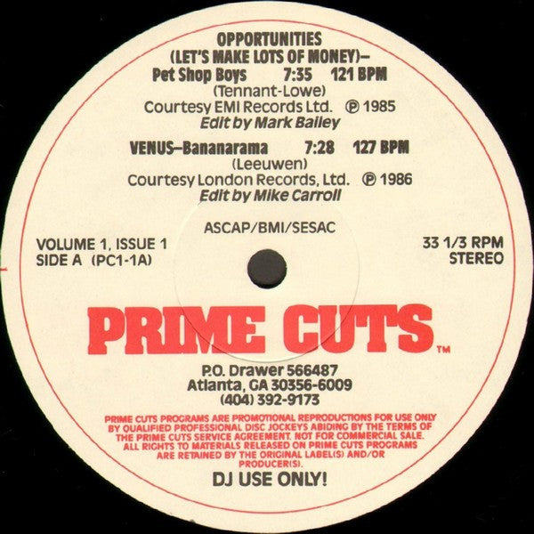 Various : Volume 1, Issue 1 (2x12", Comp, Promo)