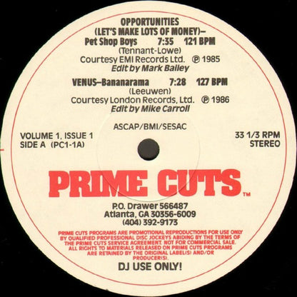 Various : Volume 1, Issue 1 (2x12", Comp, Promo)