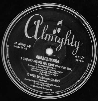 Abbacadabra : The Day Before You Came (12")