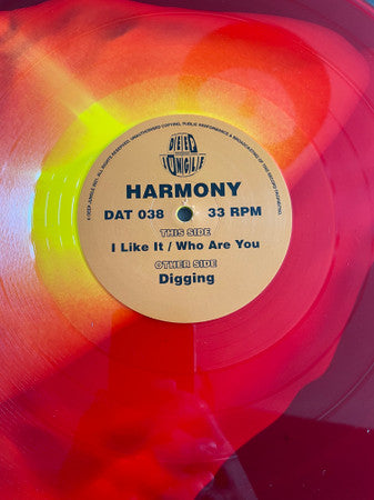 Harmony* : Digging / I Like It / Who Are You  (12", S/Edition, Red)