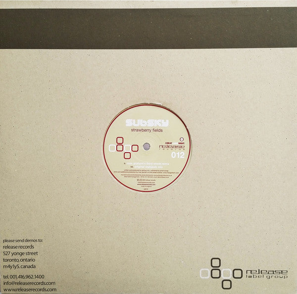 Subsky : Strawberry Fields (12")