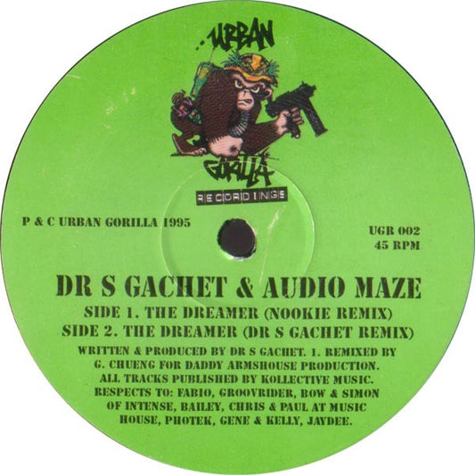 Dr. S. Gachet & Audio Maze : The Dreamer (Remixes) (12")
