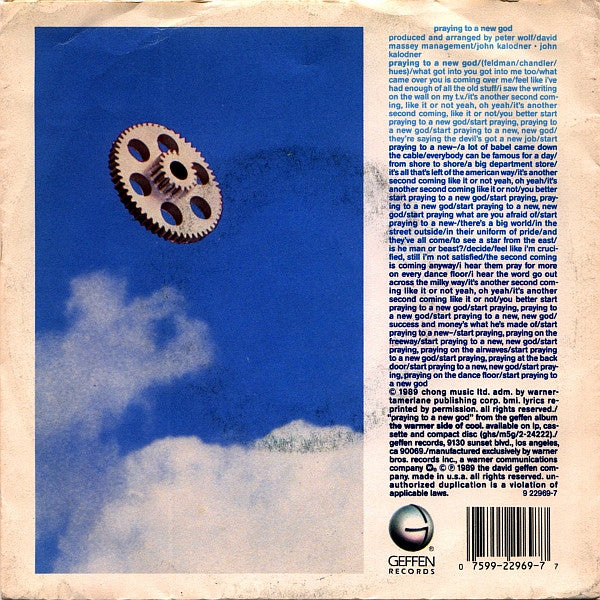 Wang Chung : Praying To A New God (7", Single)