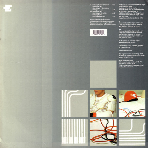 Luke Slater : Nothing At All (12")