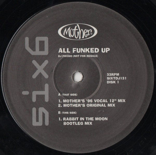 Mother : All Funked Up (2x12", Promo)