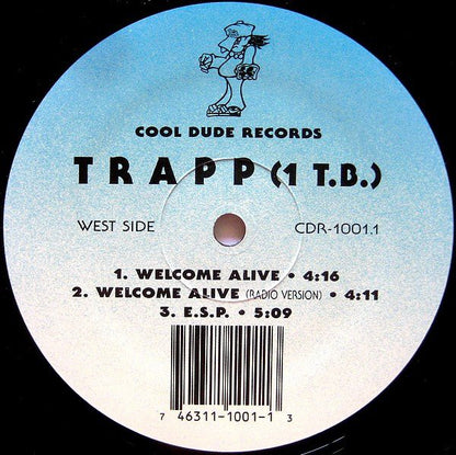Trapp (1 T.B.) : Go'in Gangsta (12", EP)