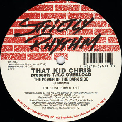 That Kid Chris Presents TKC Overload : The Power Of The Dark Side (12")