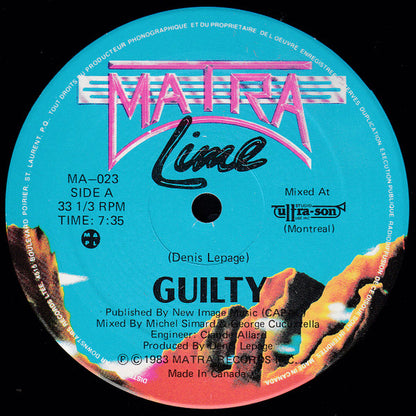Lime (2) : Guilty (12")