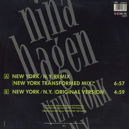 Nina Hagen : New York N.Y. (Ben Liebrand Remix) (12", Maxi)