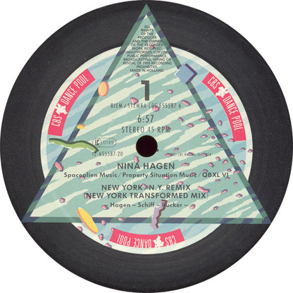 Nina Hagen : New York N.Y. (Ben Liebrand Remix) (12", Maxi)