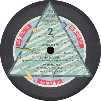 Nina Hagen : New York N.Y. (Ben Liebrand Remix) (12", Maxi)