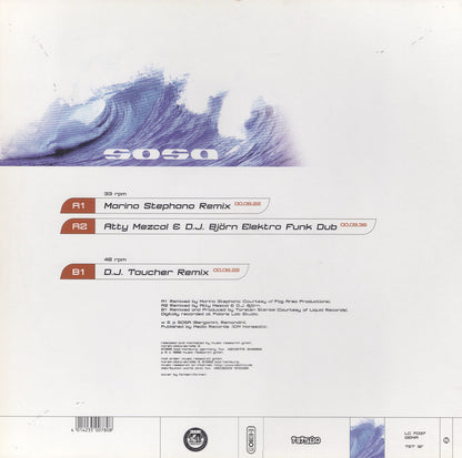 Sosa : The Wave Remixes (12")