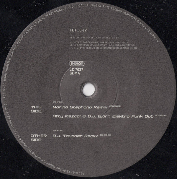 Sosa : The Wave Remixes (12")