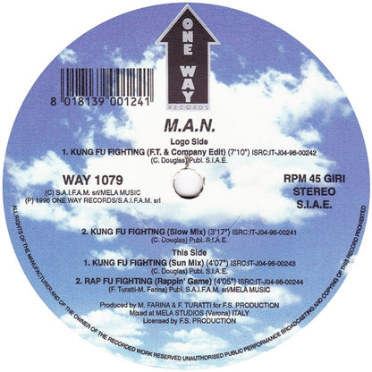 M.A.N. (4) : Kung Fu Fighting (12")