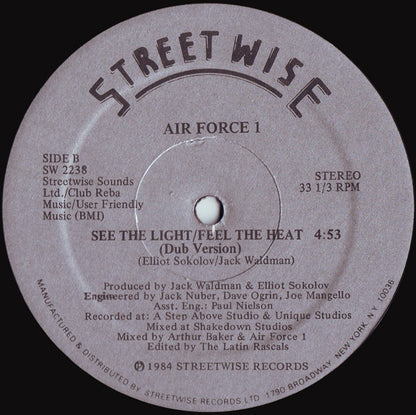 Air Force 1 : See The Light / Feel The Heat (12")