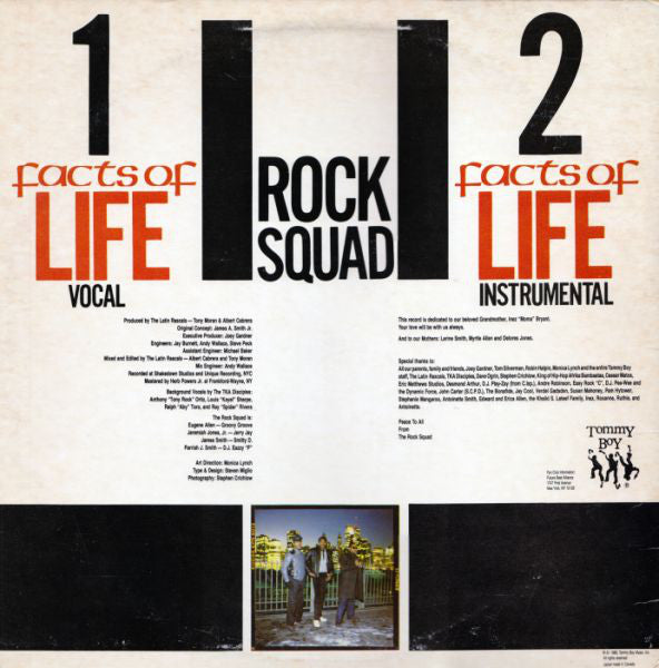 Rock Squad : Facts Of Life (12")