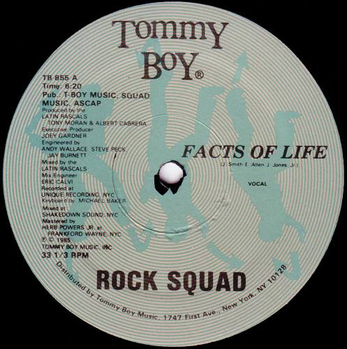 Rock Squad : Facts Of Life (12")