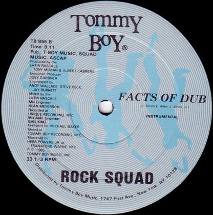 Rock Squad : Facts Of Life (12")