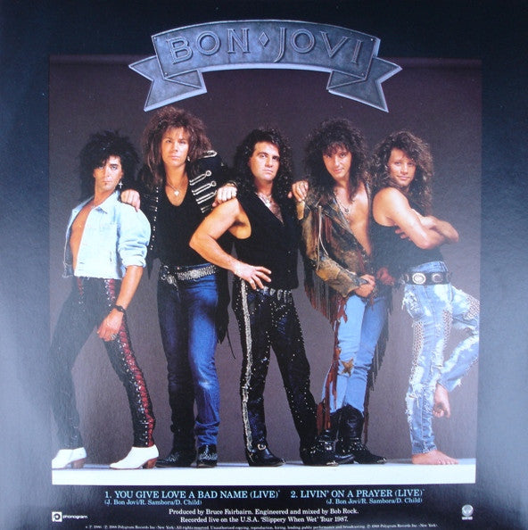 Bon Jovi : Bad Medicine (12", Single, Ltd)