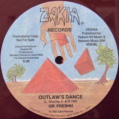 Dr. Freshh : Outlaw's Dance (12", Promo, Dar)