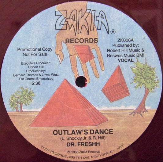 Dr. Freshh : Outlaw's Dance (12", Promo, Dar)