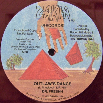 Dr. Freshh : Outlaw's Dance (12", Promo, Dar)