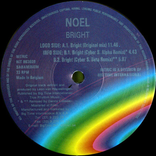 Noel (3) : Bright (12")