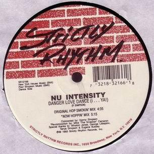 Nu Intensity : Danger Love Dance (i...Ya!) / No! Now Work (12")