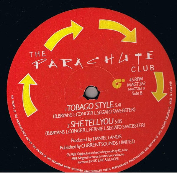 The Parachute Club : Rise Up (12")