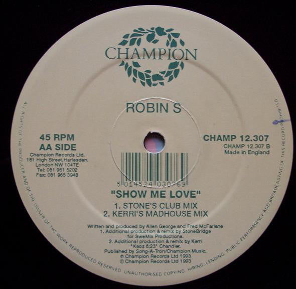 Robin S* : What I Do Best (12")