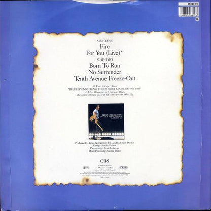 Bruce Springsteen & The E-Street Band : Fire (12", Single)