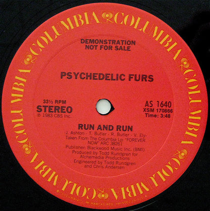 Scandal (4) / The Psychedelic Furs : Love's Got A Line On You / Run And Run (12", Promo)