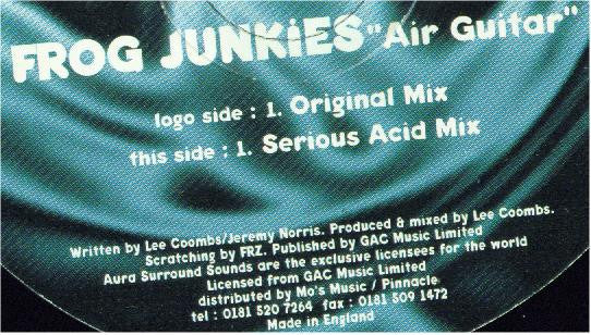 Frog Junkies : Air Guitar (12")
