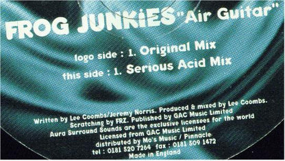 Frog Junkies : Air Guitar (12")