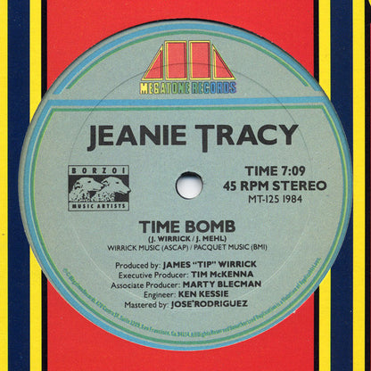 Jeanie Tracy : Time Bomb / Sing Your Own Song (12", Single)