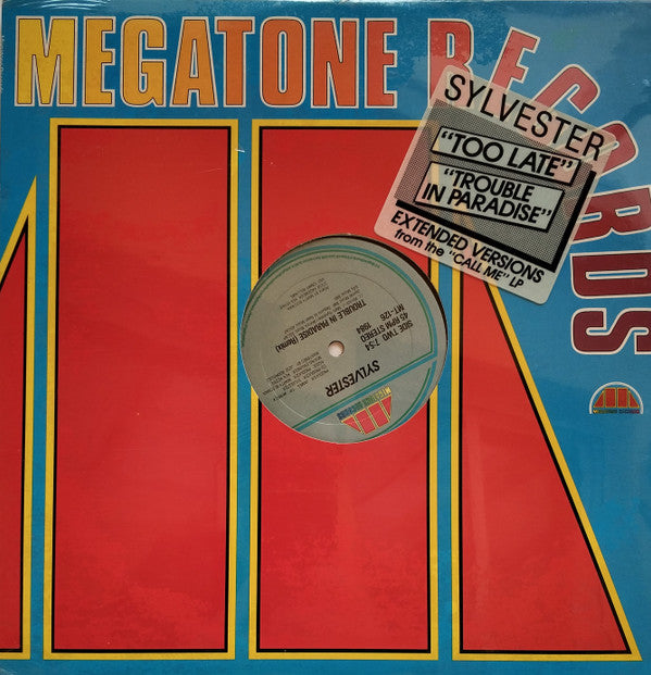 Sylvester : Too Late / Trouble In Paradise (Remix) (12")