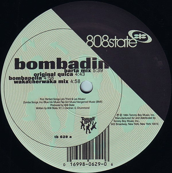 808state* : Bombadin (12", Maxi)