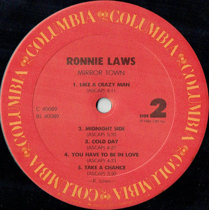 Ronnie Laws : Mirror Town (LP, Album, Car)