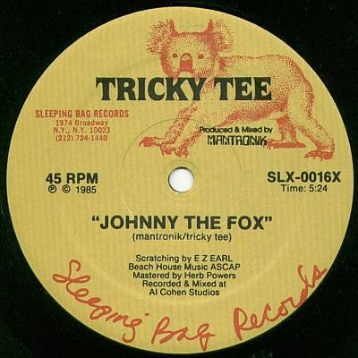 Tricky Tee : Johnny The Fox (12")