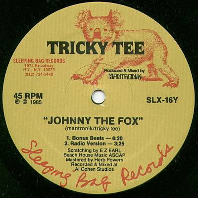 Tricky Tee : Johnny The Fox (12")