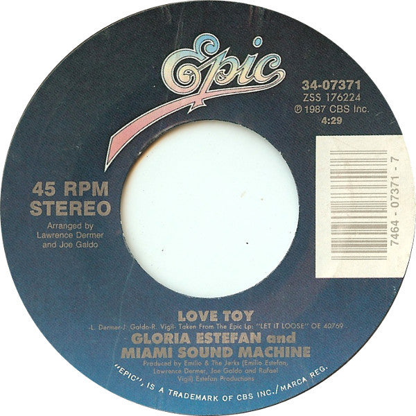 Miami Sound Machine : Betcha Say That (7", Single)