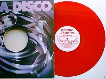 Debbie Jacobs : Undercover Lover / Don't You Want My Love (12", Promo, Red)