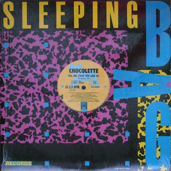 Chocolette : Tell Me (That You Like It) (12")