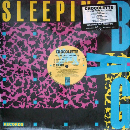 Chocolette : Tell Me (That You Like It) (12")
