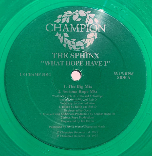 Sphinx : What Hope Have I (12", Ltd, Gre)